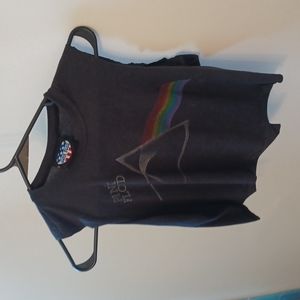 Pink Floyd cropped tee